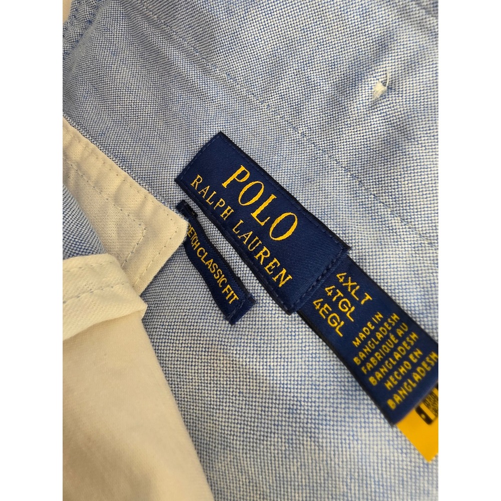 Polo Ralph Lauren Mens White Stretch Classic Fit Shorts 4XLT 711644995022 New - Picture 3 of 5